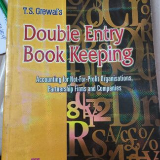 Double Entry Book Keeping Cbse 11